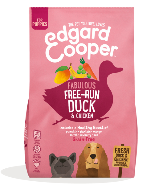 Edgard & Cooper voor puppies - eend