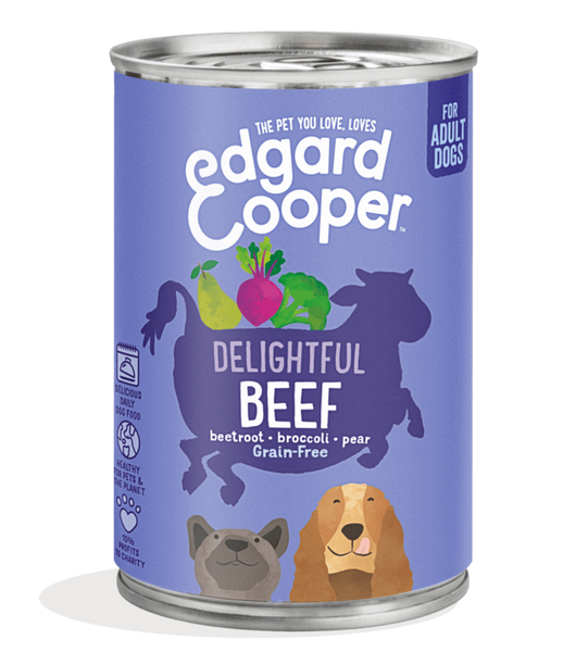Edgard & Cooper volwassen hondenbox - rundvlees (400 gr)