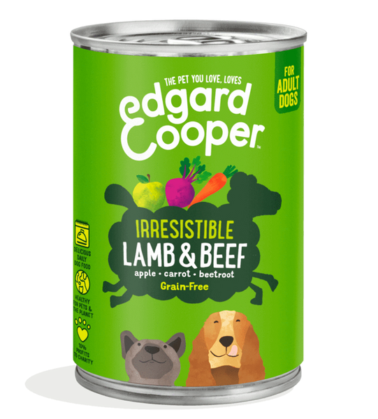 Edgard & Cooper volwassen hondenbox - lamsvlees (400 gr)