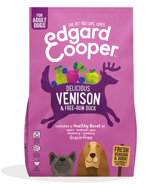Edgard & Cooper voor volwassen honden - herten
