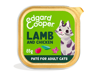 Edgard & Cooper Adult Kattenvoer - Lam & Kip (85g)