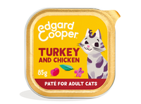 Edgard & Cooper Adult Kattenvoer - Kalkoen & Kip (85g)