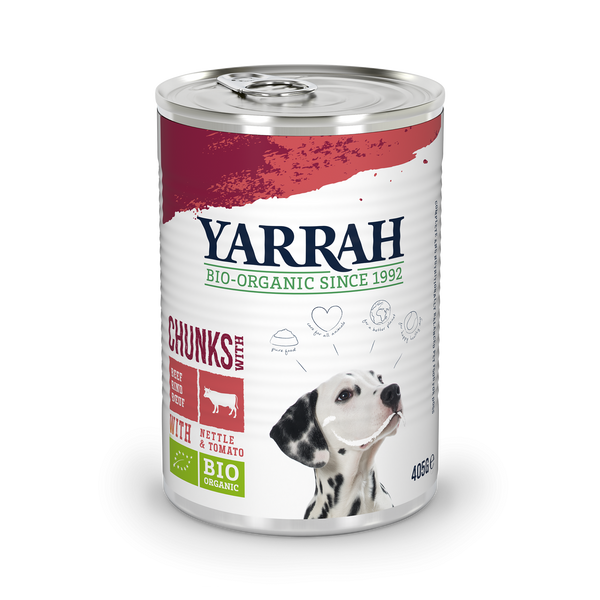 Yarrah biologische hondenbeten - Rundvlees en kip
