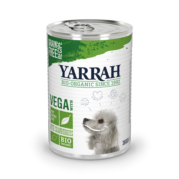 Yarrah biologische veganistische beten voor honden (380gr)