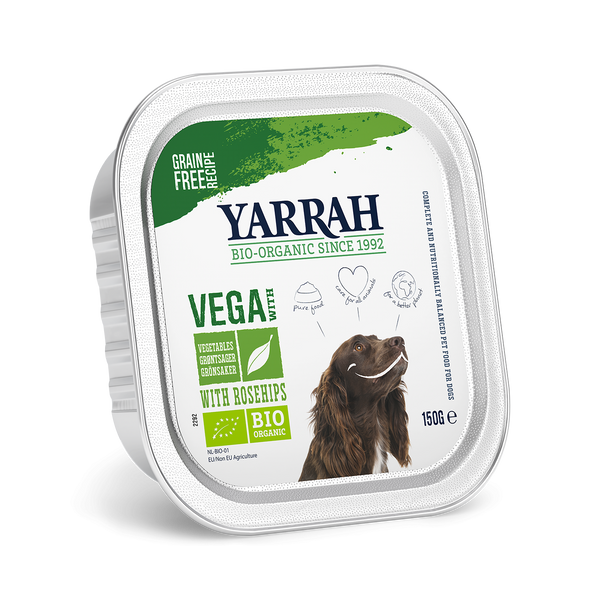 Yarrah biologische veganistische beten voor honden (150gr)