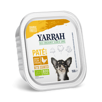 Biologische Yarrah Pate voor honden - kip (150gr)